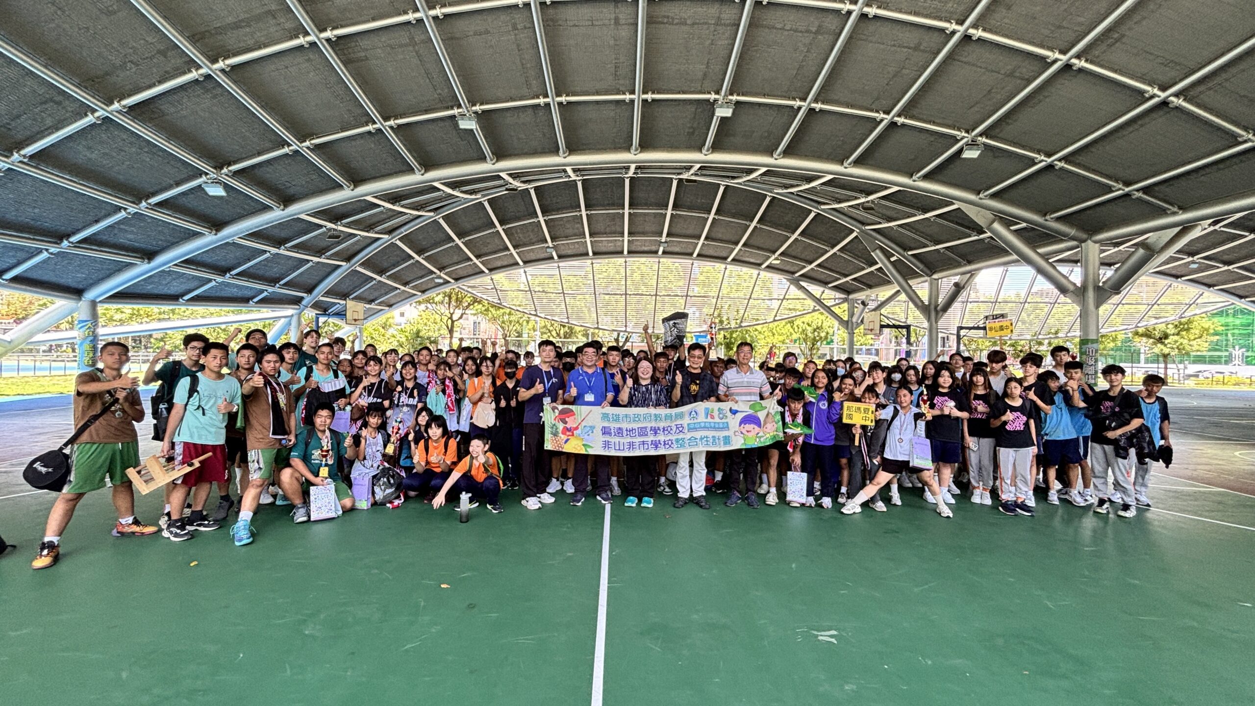 Read more about the article 第一區-學生成長-三對三鬥陣尬籃球成果